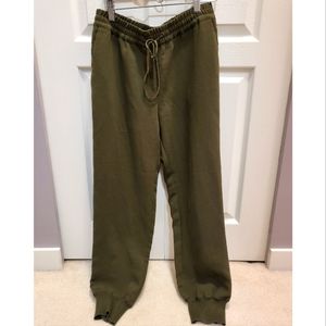Aritzia Wilfred Buffon Pants Joggers Army Green S